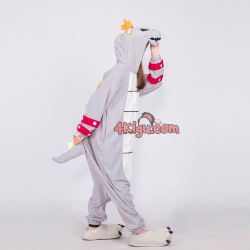 4Kigurumi Custom Cosplay Halloween Boss Onesies Dragon King Koopa