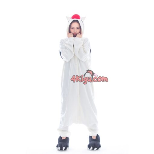 4Kigurumi Custom Game Pets Cosplay Final Fantasy Pajamas Moogle