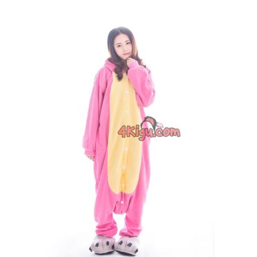 4Kigurumi Custom Happy Bear Cosplay Tree Friends Animal Onesies Giggles