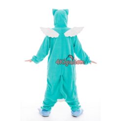 Custom Kigurumi Fairy Anime Tail Cosplay Pajamas Cat Happy