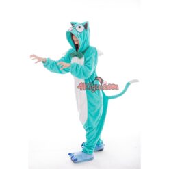 Custom Kigurumi Fairy Anime Tail Cosplay Pajamas Cat Happy