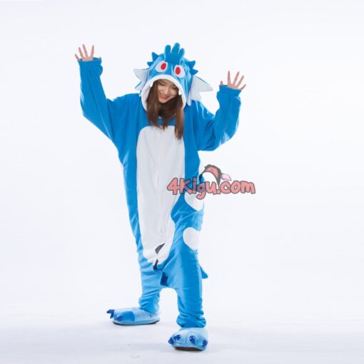 Custom Kigurumi Flying Magic Costume Carp Dragon Onesie