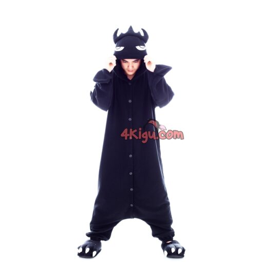 Custom Kigurumi Game Monster Halloween Adult Pajama Shadow Fiend