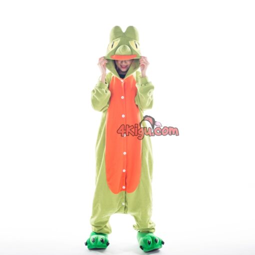 Custom Kigurumi Halloween Jumpsuit First Partner Pofans Tree Gecko