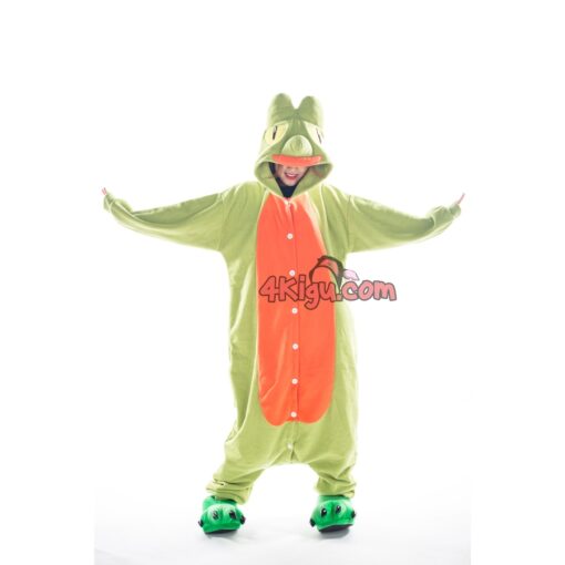 Custom Kigurumi Halloween Jumpsuit First Partner Pofans Tree Gecko