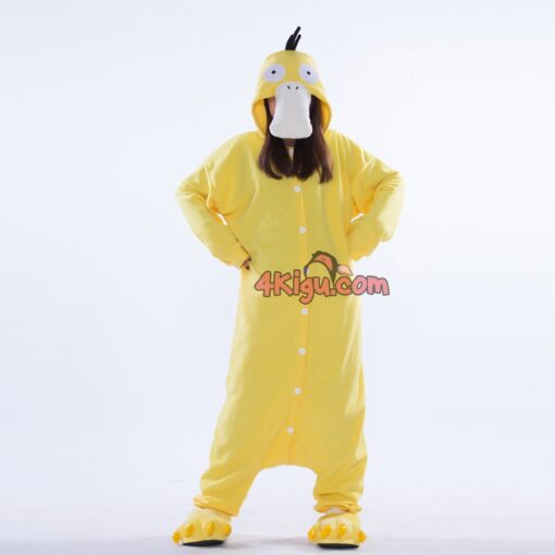 Custom Kigurumi Jumpsuit Animal Onesies Psychic Duck