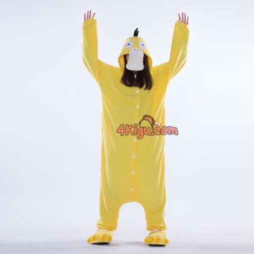 Custom Kigurumi Jumpsuit Animal Onesies Psychic Duck