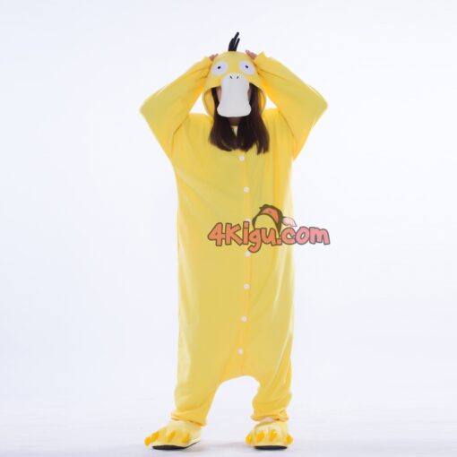 Custom Kigurumi Jumpsuit Animal Onesies Psychic Duck