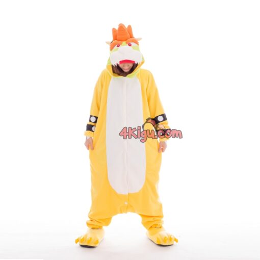 Custom Kigurumi jumpsuit Party Onesie Koopa King Dragon