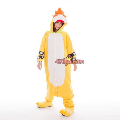 Custom Kigurumi jumpsuit Party Onesie Koopa King Dragon