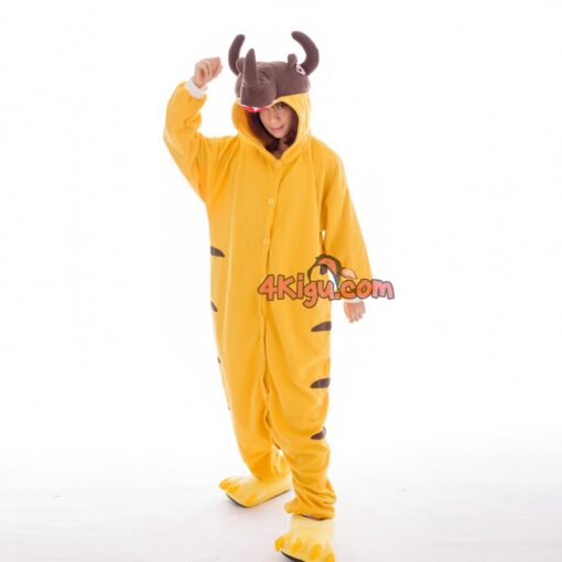 Kigurumi Custom Anime Digital Mega Flame Cosplay Greymon Monster