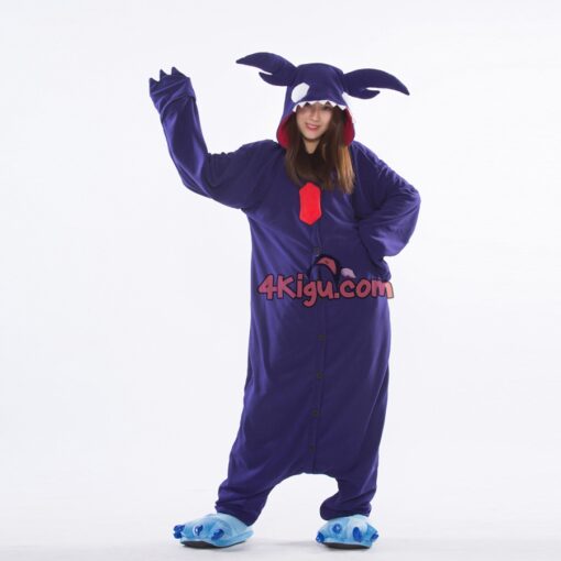 Kigurumi Custom Anime Onesie Costume Halloween Sable Eye Devil