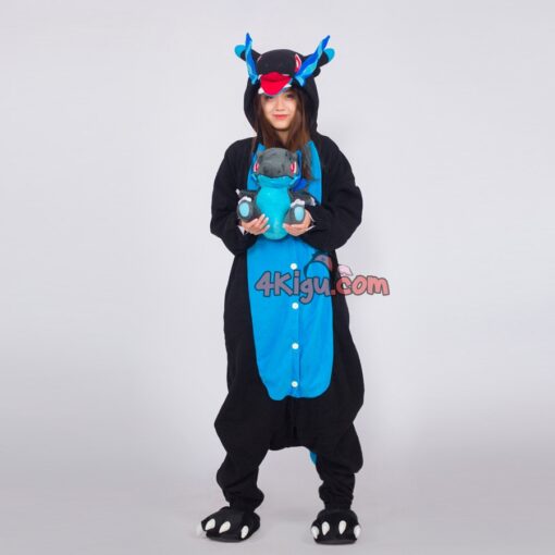 Kigurumi Custom Char Lizard X Costume Halloween Mega Fire Dragon