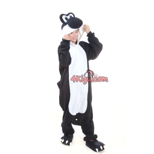 Kigurumi Custom Game Mount Onesies Black Super MaYo Dragon