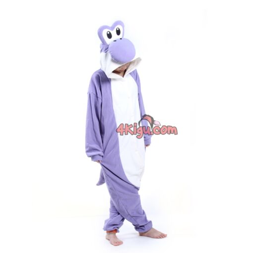 Kigurumi Custom Game Mount Onesies Purple Super MaYo Dragon