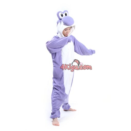 Kigurumi Custom Game Mount Onesies Purple Super MaYo Dragon