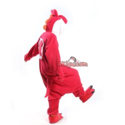 Kigurumi Custom Game Mount Onesies Red Super MaYo Dragon