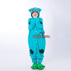 Kigurumi Custom jumpsuit Cosplay First Partner Bulb Saur Samen Lizard