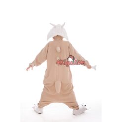 Custom Kigurumi Anime Cosplay Costume Handmade Bone Masked Dinosaur Onesie