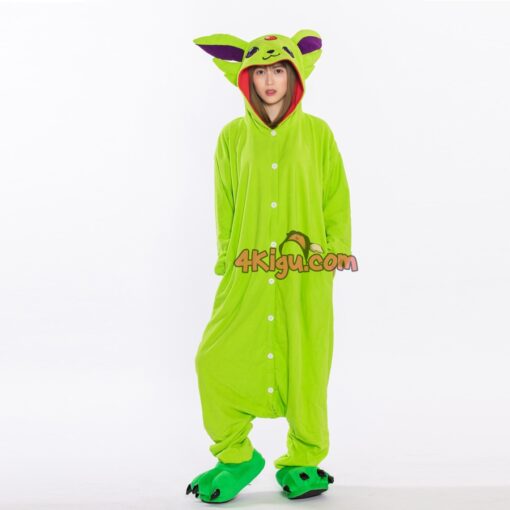 Kigurumi Custom Anime Cosplay Onesies Shiny Psychic ESP Fox