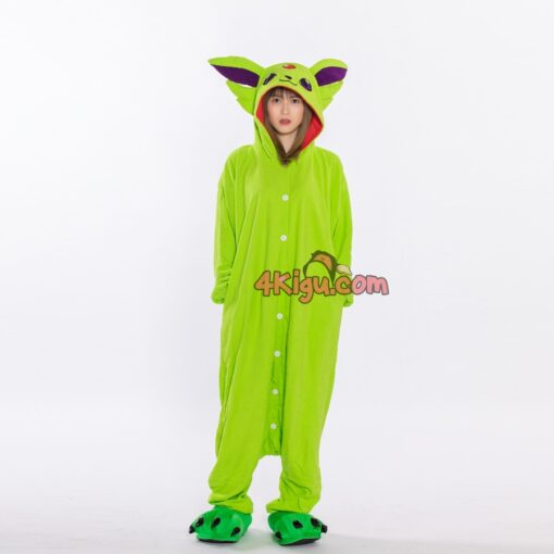 Kigurumi Custom Anime Cosplay Onesies Shiny Psychic ESP Fox