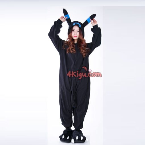 Kigurumi Custom Anime Cosplay Onesies Shiny Umbra Fox