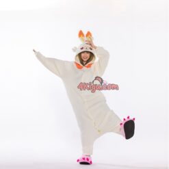 Kigurumi Custom Anime Onesies Halloween First Partner Scorch Bunny