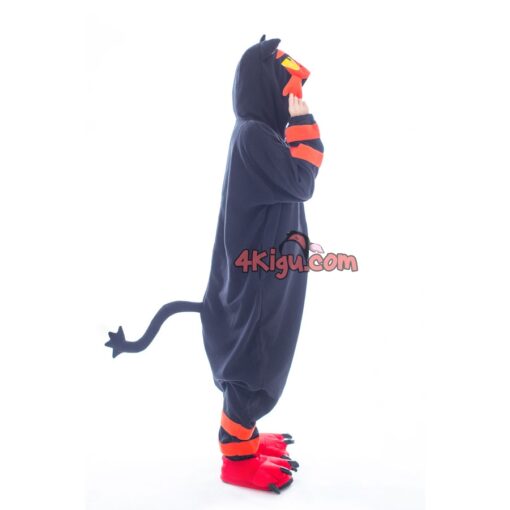 Kigurumi Custom Flamme Miaou Costume Halloween lit kitten Cat