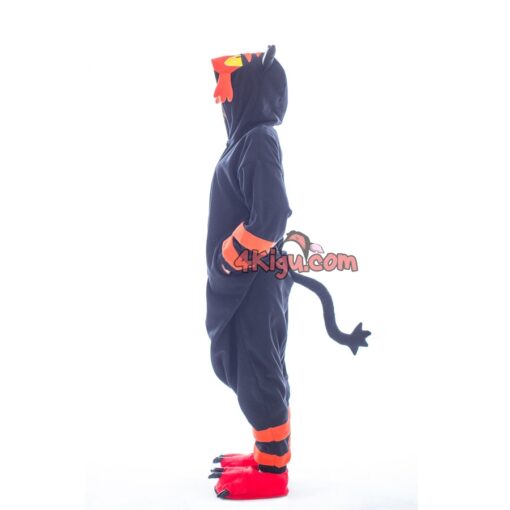 Kigurumi Custom Flamme Miaou Costume Halloween lit kitten Cat