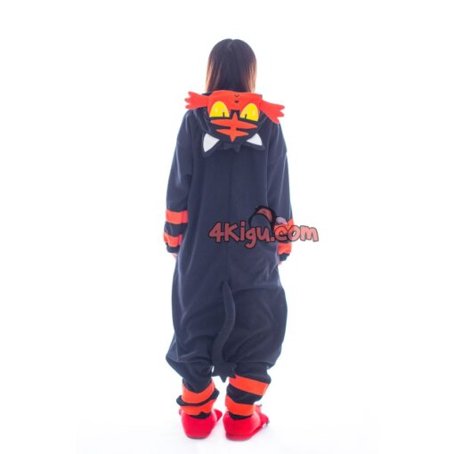 Kigurumi Custom Flamme Miaou Costume Halloween lit kitten Cat