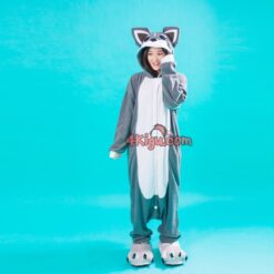 Kigurumi Custom jumpsuit Onesie Kawaii Dog Siberian Husky