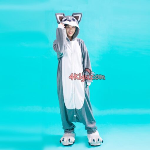 Kigurumi Custom jumpsuit Onesie Kawaii Dog Siberian Husky