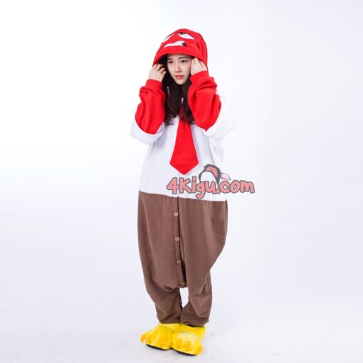 Custom Kigurumi Comedy Cartoon Onesie Jumpsuit Costume Anger