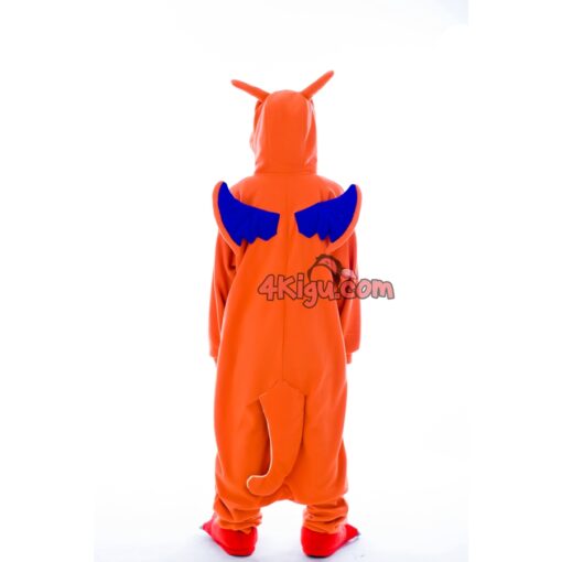 Custom Kigurumi Jumpsuit PokeFun Onesie Flying Cosplay Chariza Fire rd