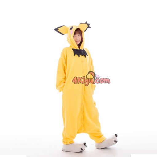 Custom Kigurumi Party Pyjama Animal Onesies Squirrel Pi Electric Chu