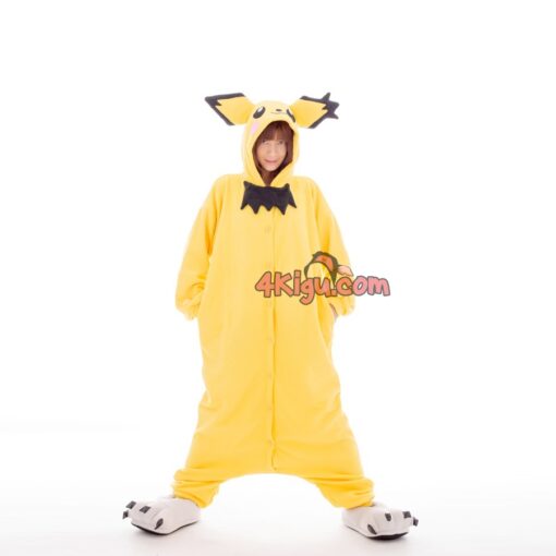 Custom Kigurumi Party Pyjama Animal Onesies Squirrel Pi Electric Chu