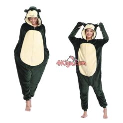 Flannel Kigurumi Pyjama PokeFun Onesie Kawaii Bear Snorl Normal ax