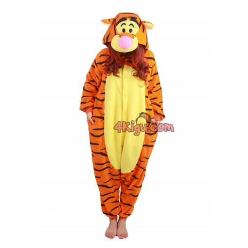 Kigurumi Costume jumpsuit USA Passion Onesie Cartoon Characters Tigger