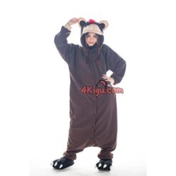 Kigurumi Custom Jumpsuit Onesie Hot-Blooded Fire Little Leo