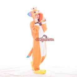 Kigurumi Custom MOBA Game The Missing Link Onesie Cosplay Gnar