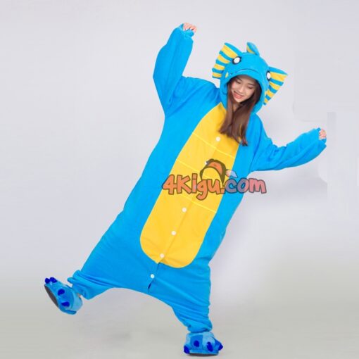 Kigurumi Custom Monster Onesie Jumpsuit Costume Murloc