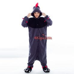 Kigurumi Custom PokeFun Anime Cosplay Onesie Fox Zoroa Dark rk