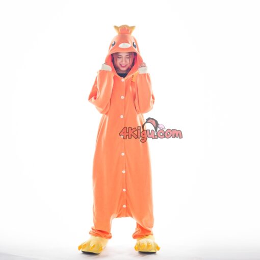 Kigurumi Custom PokeFun Jumpsuit Onesies Chick Torch Fire ic