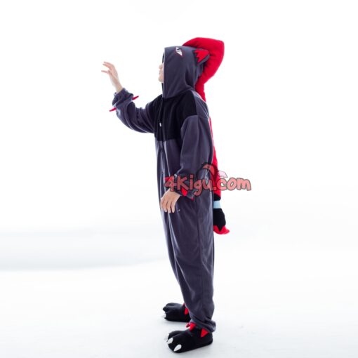 Kigurumi Custom PokeFun Anime Cosplay Onesie Fox Zoroa Dark rk