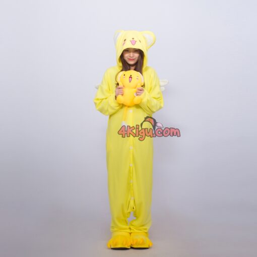 Kigurumi Custom jumpsuit Anime Sakura Cosplay Onesies CERBERUS Kero