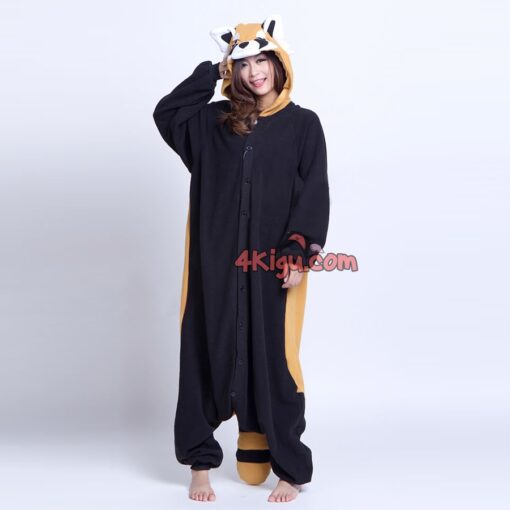 Kigurumi Cute jumpsuit Nocturnal Animals Onesies Red Panda