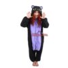 Kigurumi Halloween Legend jumpsuit Onesie Familiar Black Cat