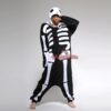 Kigurumi Halloween Suit Costume Cool Pajamas Human Skeleton