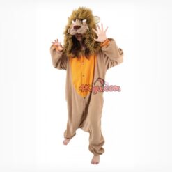 Kigurumi Jumpsuit Adult Costume Party Onesie Lion