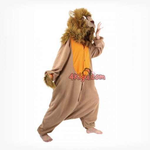 Lion Animal Onesies One Piece Pajamas For Adults - Image 3